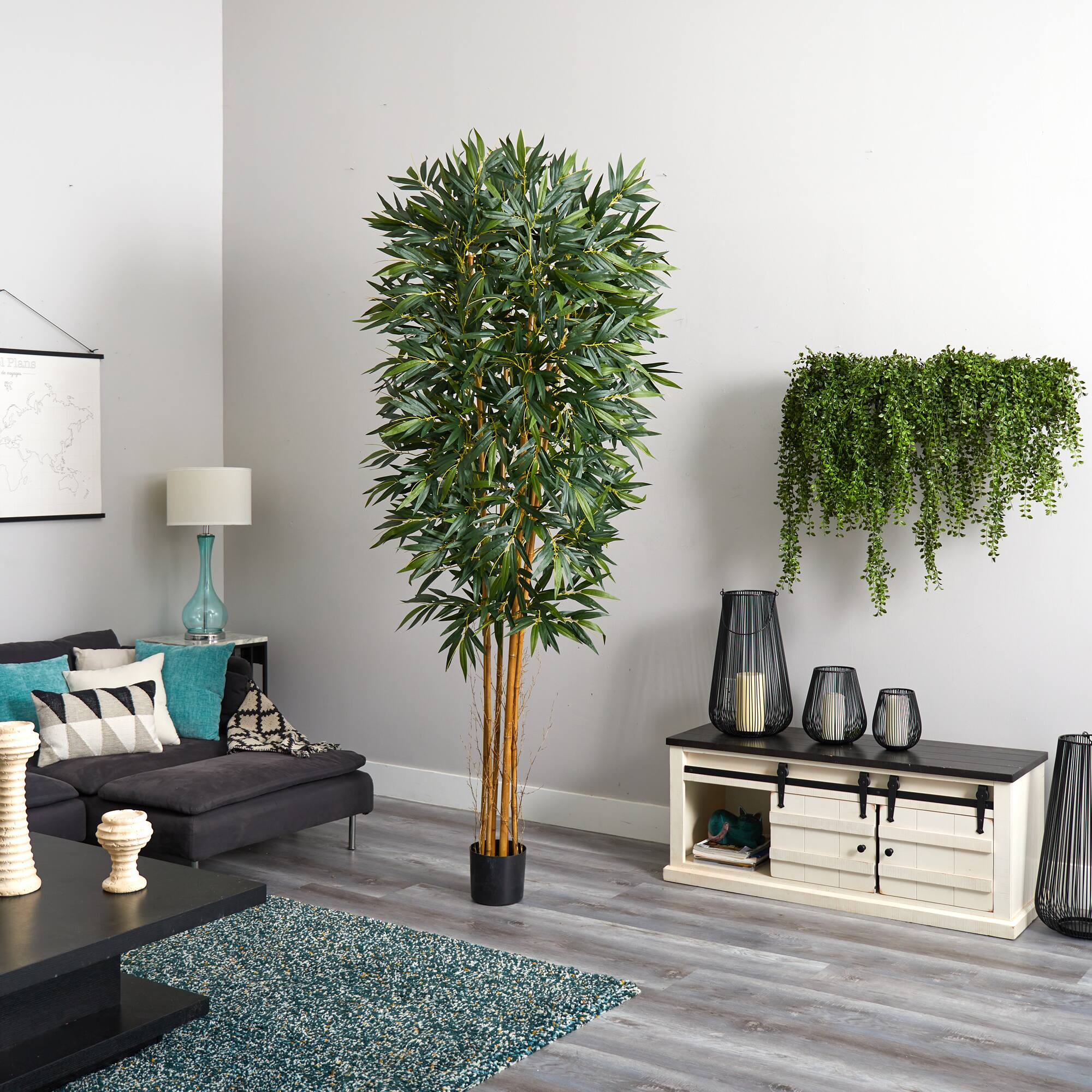 8ft. Potted Bamboo Biggy Style Tree